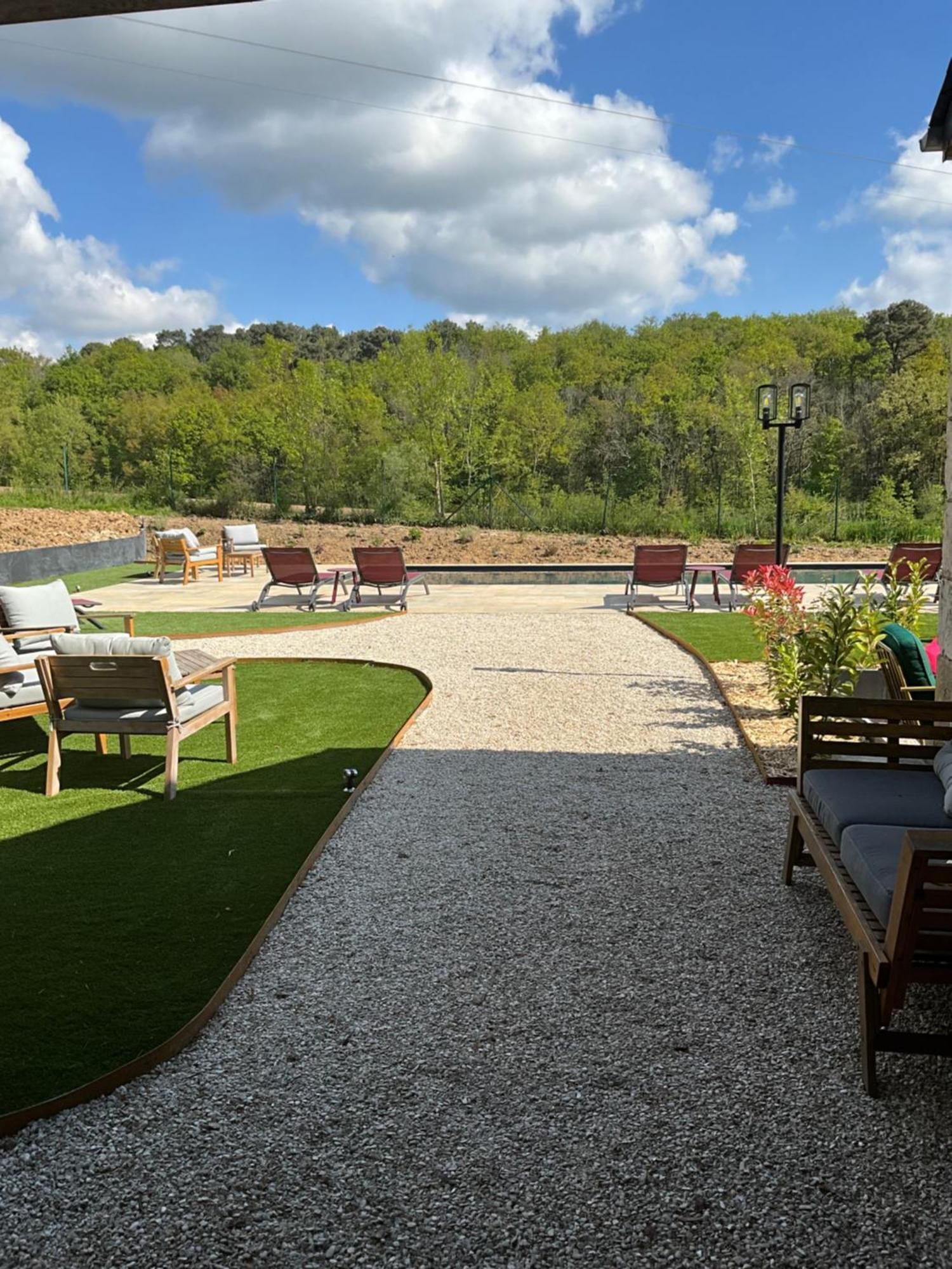 Sans Souci Bed And Breakfast Luxe Heated Pool And Restaurant Luzillé Εξωτερικό φωτογραφία