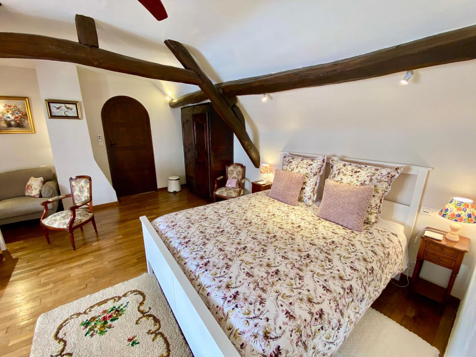 Sans Souci Bed And Breakfast Luxe Heated Pool And Restaurant Luzillé Δωμάτιο φωτογραφία